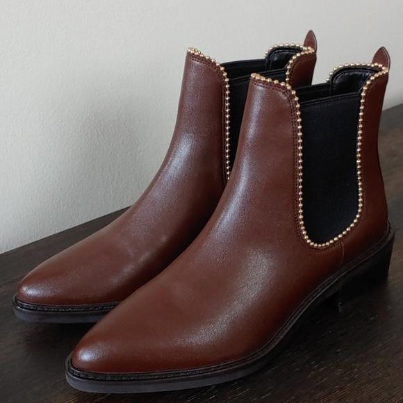 NWB COACH Ankle Boot - Picture 8 of 11